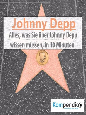 cover image of Johnny Depp (Biografie kompakt)